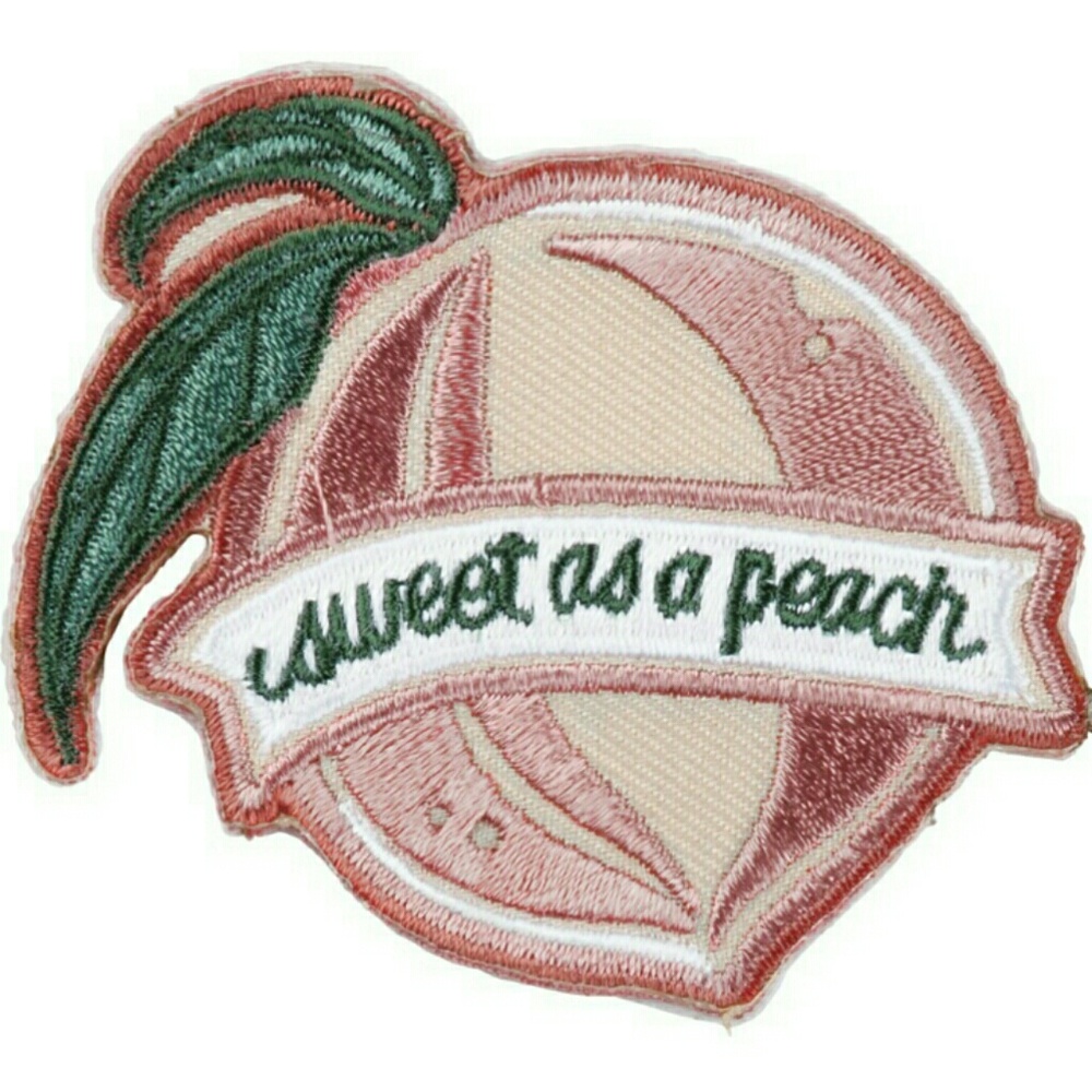 Sweet as a peach patch